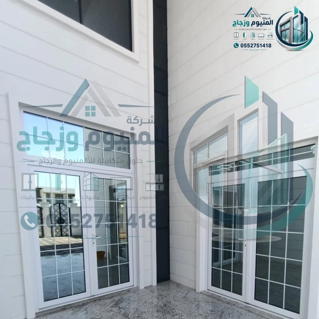 تركيب ابواب زجاج
